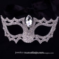 Wholesale simple design crystal masquerade party masks, crystal eye mask